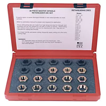 preview image: RETHREADER SPINDLE DIE SET 20PC