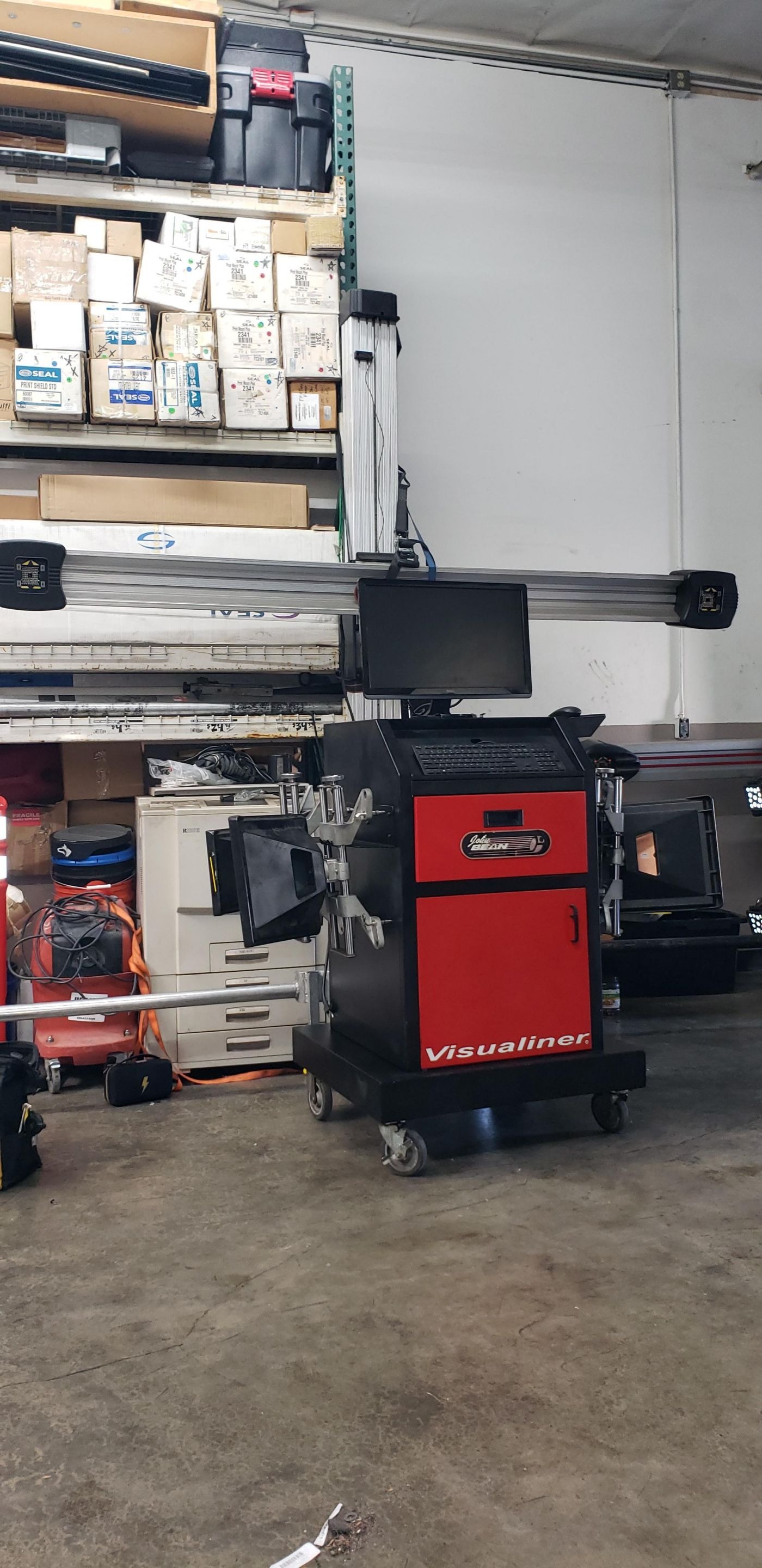 preview image: John Bean Visualiner Wheel Alignment Machine (refurbished)